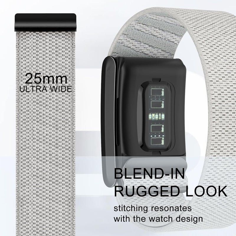 surundo Nylon Sport Band Compatible with Whoop Band 4.0 Strap Men Women with Bumper Case, Breathable Nylon Adjustable Waterproof Replacement Wristbands Straps for Whoop 4.0 - Image 5